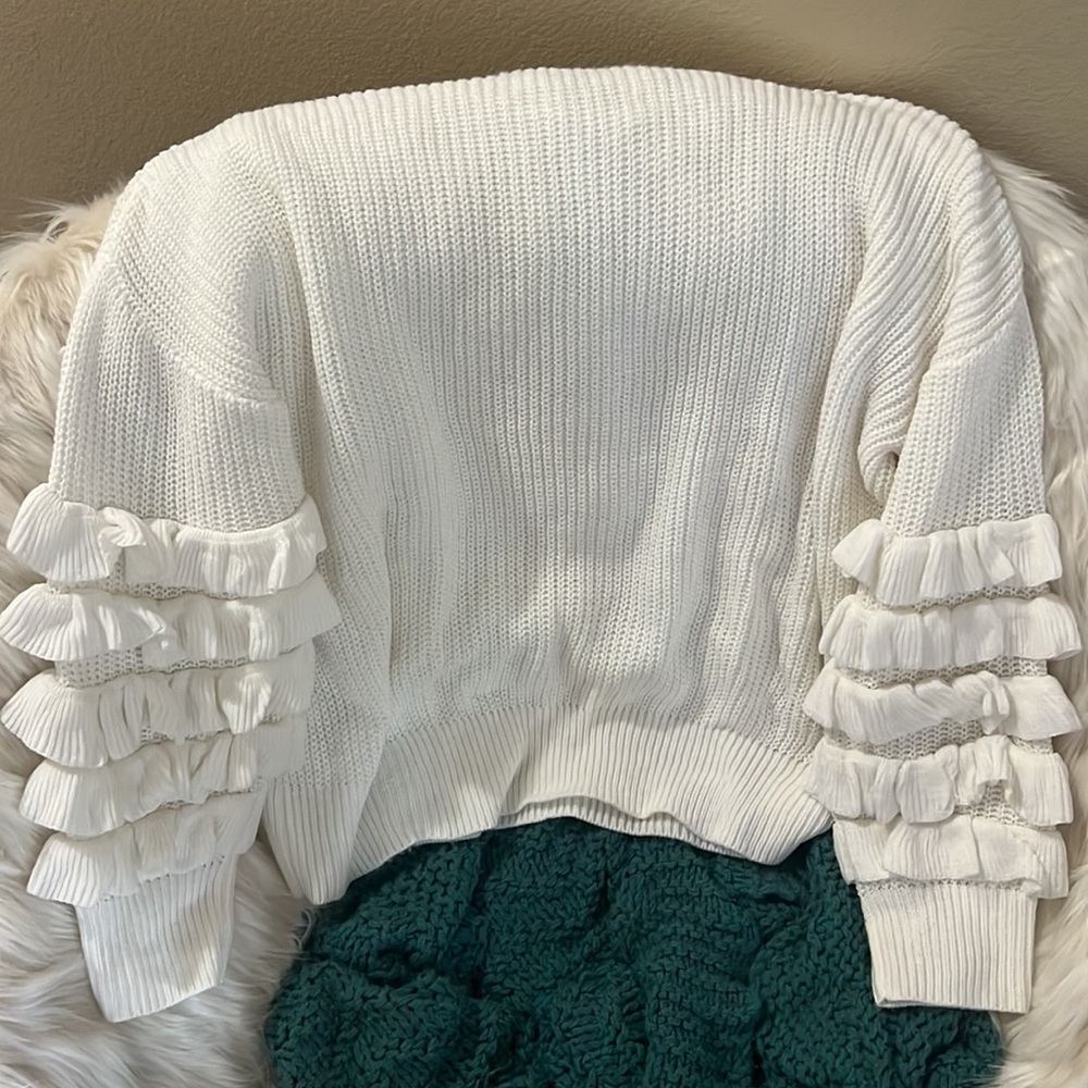 White Impeccable Pig Sweater